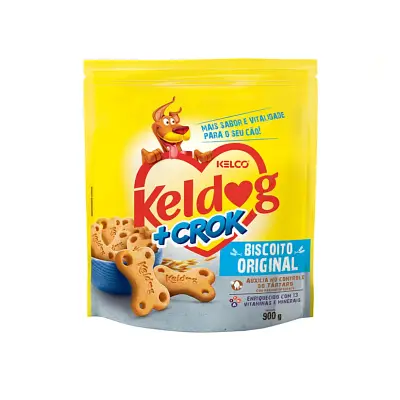 Biscoito Keldog + Crok Original 900g
