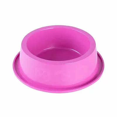 Comedouro DuraPets Anti Formiga Rosa para Cães