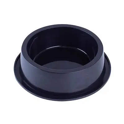 Comedouro DuraPets Anti Formiga Preto para Cães