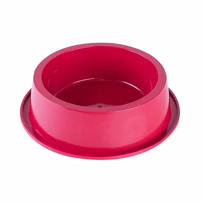 Comedouro DuraPets Anti Formigas Vermelho para Gatos 200ml