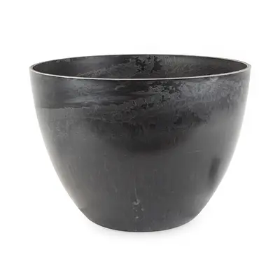 Cachepot Floral Atlanta Redondo Cinza para Jardim