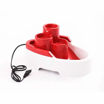Fonte DuraPets Bivolt Vermelha para Cães e Gatos 2,5L
