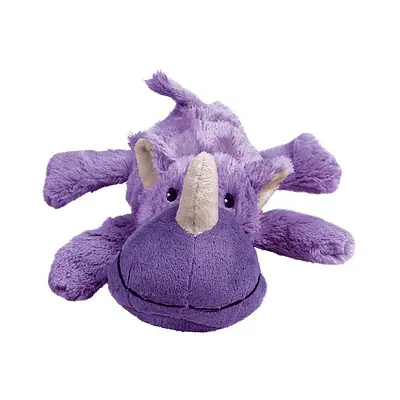 Brinquedo Kong para Cães Cozie King Rhino Médio Roxo