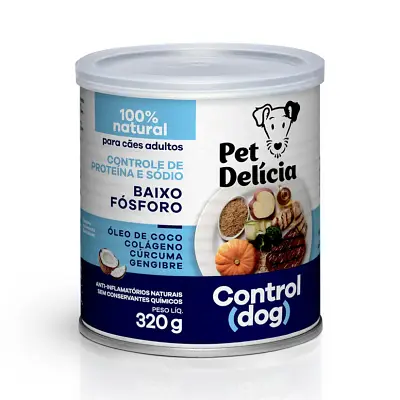 Ração Úmida Pet Delícia Cães Control Dog 320g
