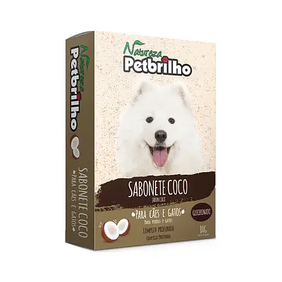 Sabonete de Coco Natureza Petbrilho 80g
