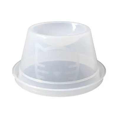 Comedouro para Gatos Ergogato Lilopety 150ml - Transparente