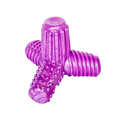 Brinquedo Cães Pet Games Mordedor 4 Dogs Soft Lilas Tam.G