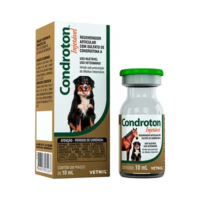Condroton Injetável para Cães e Gatos 10ml