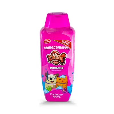Condicionador Morango para Cães e Gatos CatDog