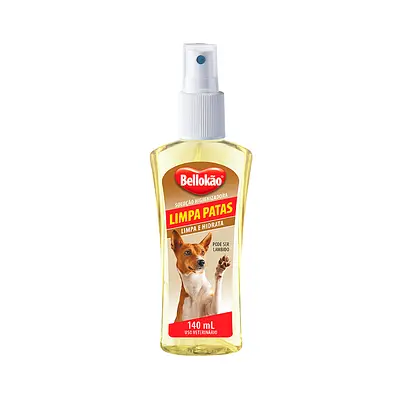 Limpa Patas para Cães e Gatos Bellokão 140ml
