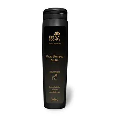 Shampoo Pet Society Neutro Premium Para Cães e Gatos 300ml
