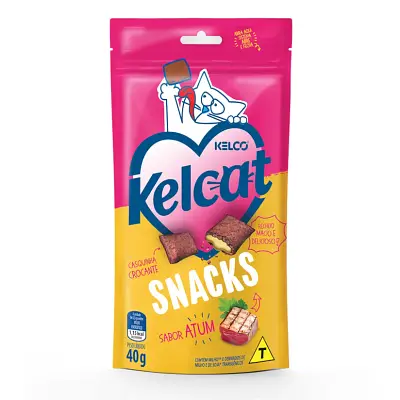 Petisco Kelco Kelcat Snacks Atum 40g