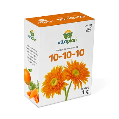 Fertilizante Vitaplan 10.10.10 - 1kg