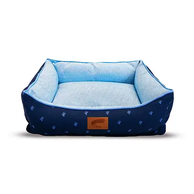 Cama Baw Waw Juli Soninho Azul para Cães e Gatos