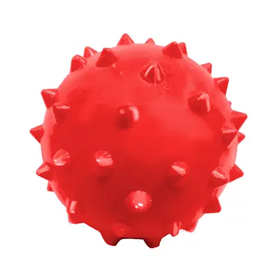 Brinquedo Furacão Pet Bola Cravo Vermelha para Cães