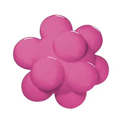 Brinquedo Furacão Pet Bola Meteoro Rosa para Cães