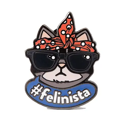 Pin Cansei de Ser Gato Felinista