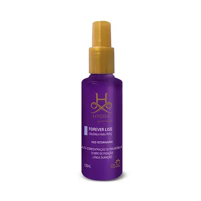 Colônia Hydra Groomers Forever Liss para Cães e Gatos 130 ml