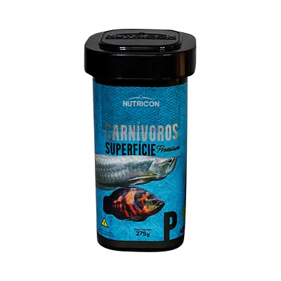 Ração Nutricon Carnivoros Superfície para Peixes