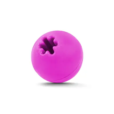 Brinquedo Furacão Pet Bola de Borracha Maciça para Adestramento Rosa para Cães