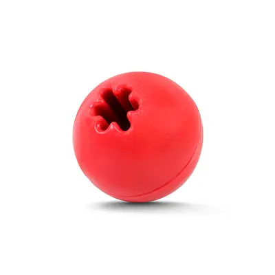 Brinquedo Furacão Pet Bola de Borracha Maciça para Adestramento Vermelho para Cães