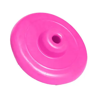 Brinquedo Furacão Pet Frisbee de Borracha Maciça Rosa para Cães