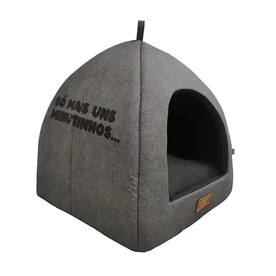 Cabana Fábrica Pet New Collection Preto para Cães e Gatos