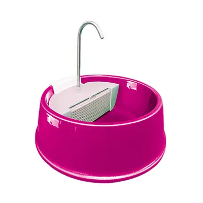 Fonte Furacão Pet Joy Rosa para Cães e Gatos Bivolt