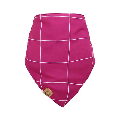 Bandana Fábrica Pet Exclusive Vinho para Cães e Gatos