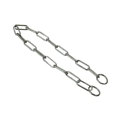 Colar Cães São Pet Enforcador Elo Longo 70x0,4cm