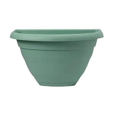 Vaso West Garden Porto de Parede com Prato Verde Pastel