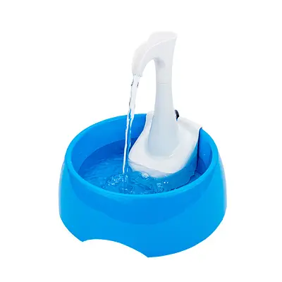 Fonte Amicus Bebedouro Aqua First Azul para Cães e Gatos