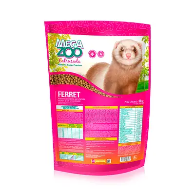 Alimento Megazoo Extrusado para Ferret