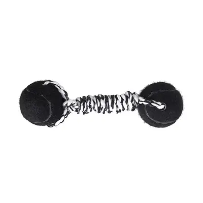 Brinquedo LCM Halteres de Bola de Tênis Extraforte para Cães