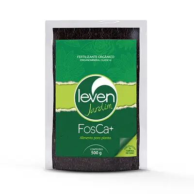 Fertilizante Orgânico Leven FosCa+ Classe A 500g