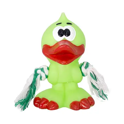 Brinquedo LCM Pintinho com Corda para Cães - Sortido