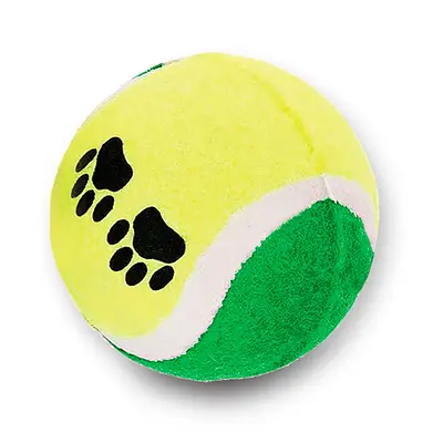 Brinquedo Chalesco Bola de Tennis para Cães - 2 Unidades