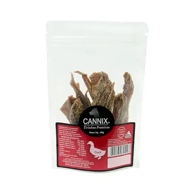 Snacks Cannix Tirinhas Proteicas de Pato para Cães 40g
