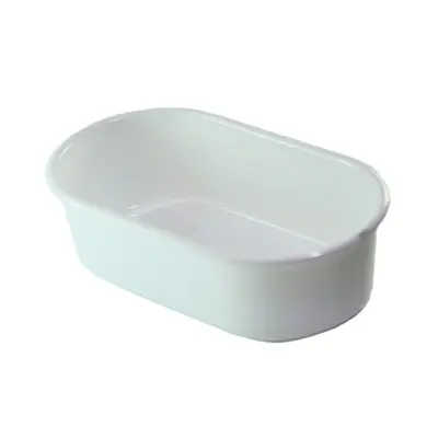 Banheira Jel Plast Pet Piu Oval Leitosa para Pássaros