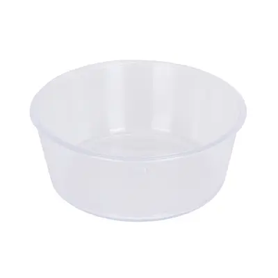 Tigela Jel Plast Pet Piu Redonda Cristal para Pássaros