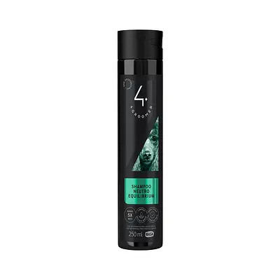 Shampoo Ibasa 4 Groomer Neutro Equilibrium para Cães e Gatos 250 ml