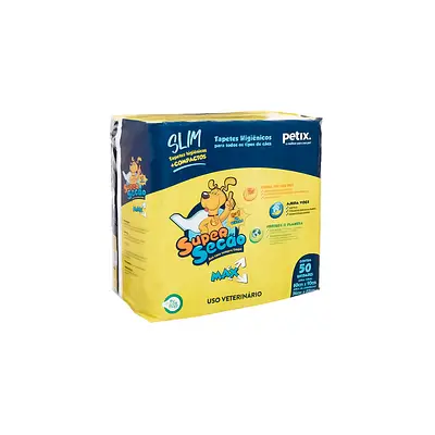 Tapete Higiênico Super Secão Max Slim para Cães