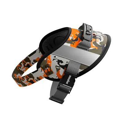Peitoral Para Cães Anymous Power UP Orange Camouflage GG