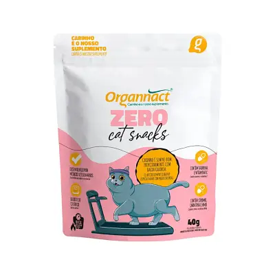 Petisco Organnact Zero Cat Snacks