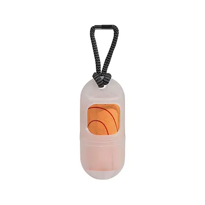 Porta Saquinhos Higiênicos Zee.Dog Compostável Transparente para Cães