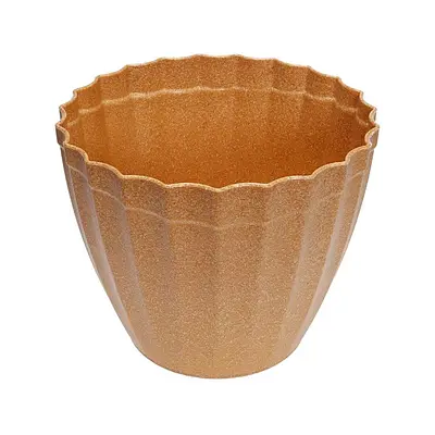 Vaso Evo Plissado Cerejeira - Tamanho P