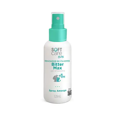 Educador Soft Care Baby Bitter Max para Cães e Gatos Filhotes 120ml