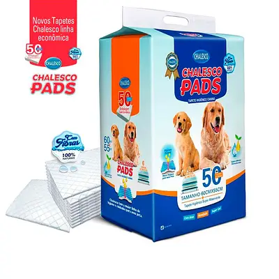 Tapete Higiênico Chalesco Pads 60x55 para Cães