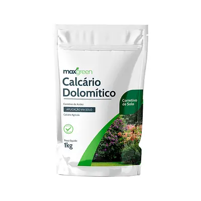Calcário Dolomítico Forth Maxgreen Corretivo de Solo 1 kg