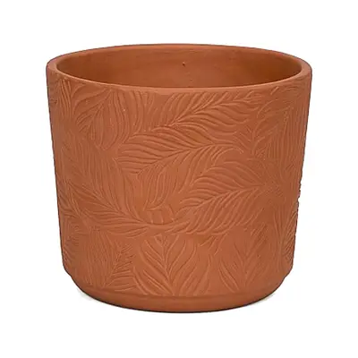 Cachepot Floral Atlanta Cerâmica Folhas Caucaia